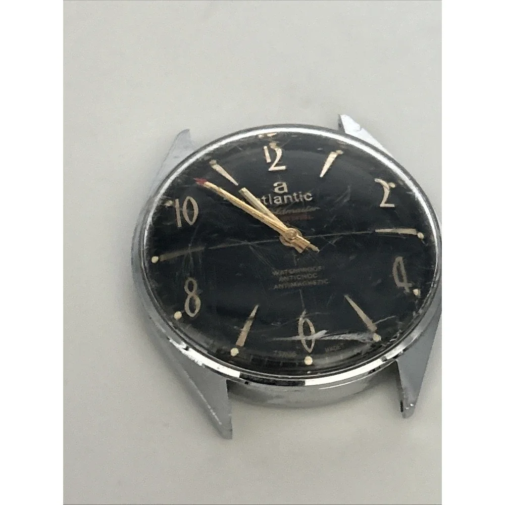1960's Vintage Atlantic Worldmaster Original Watch Manual No Band
